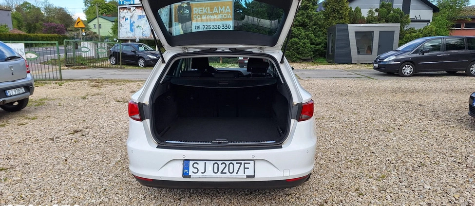 Seat Leon cena 41000 przebieg: 135470, rok produkcji 2014 z Jaworzno małe 631